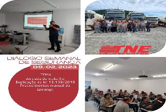 Diálogo Semanal de Segurança.