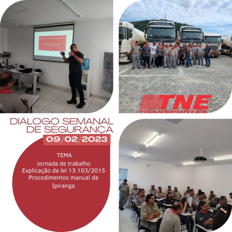 Diálogo Semanal de Segurança.